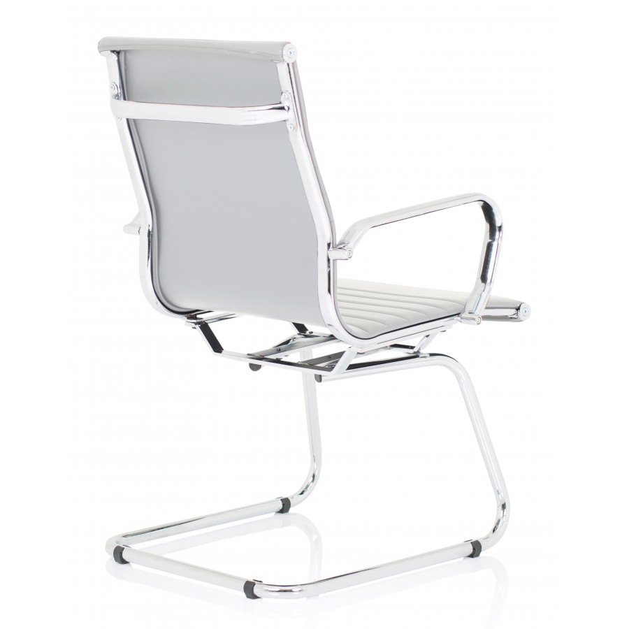 Nola Leather Cantilever Office Chair 